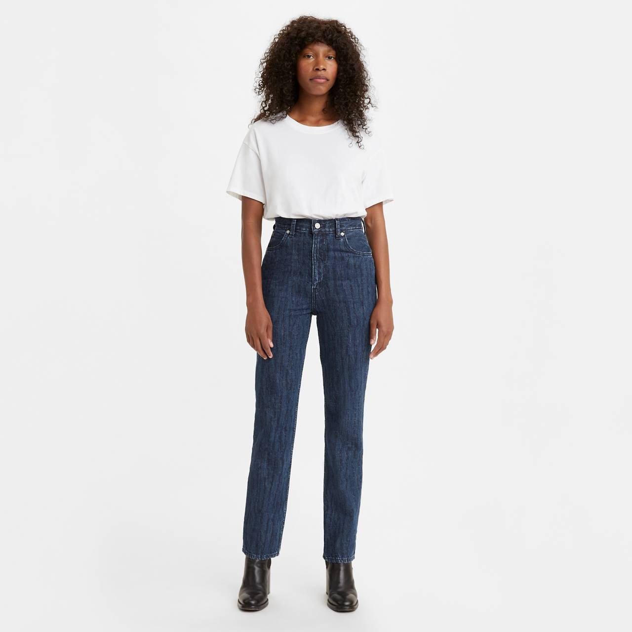 LEVI'S® WELLTHREAD® 70'S HIGH RISE STRAIGHT FIT WOMEN'S JEANS - 1