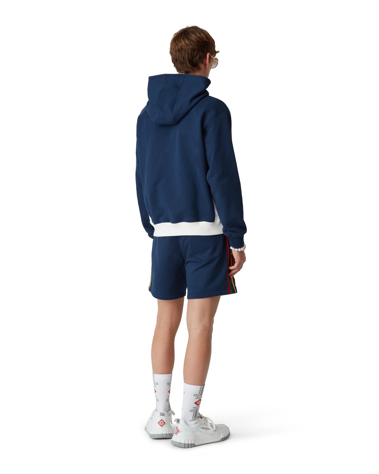 Mens Court White & Grey Sneaker | Casablanca Paris - 4