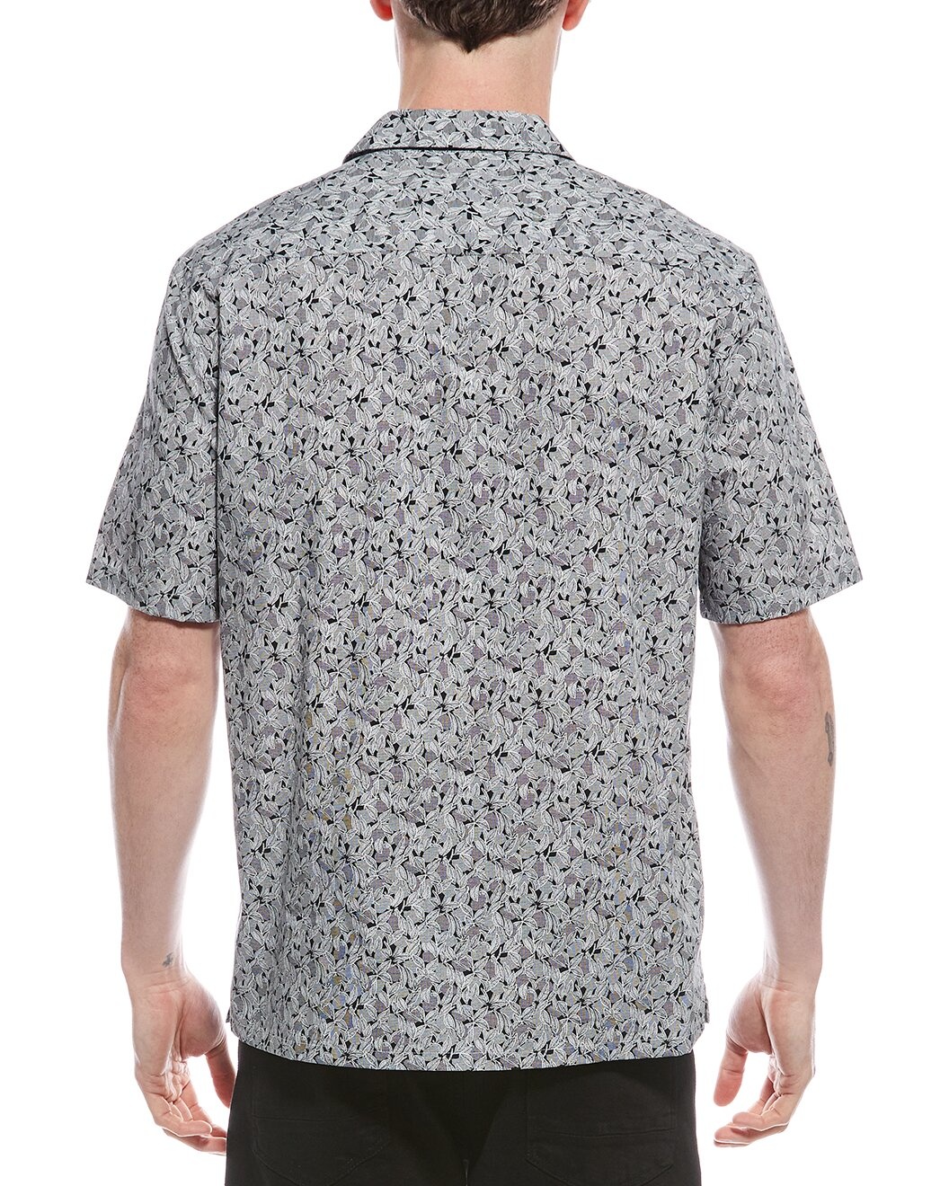 Theory Daze Leaf Print Shirt - 2
