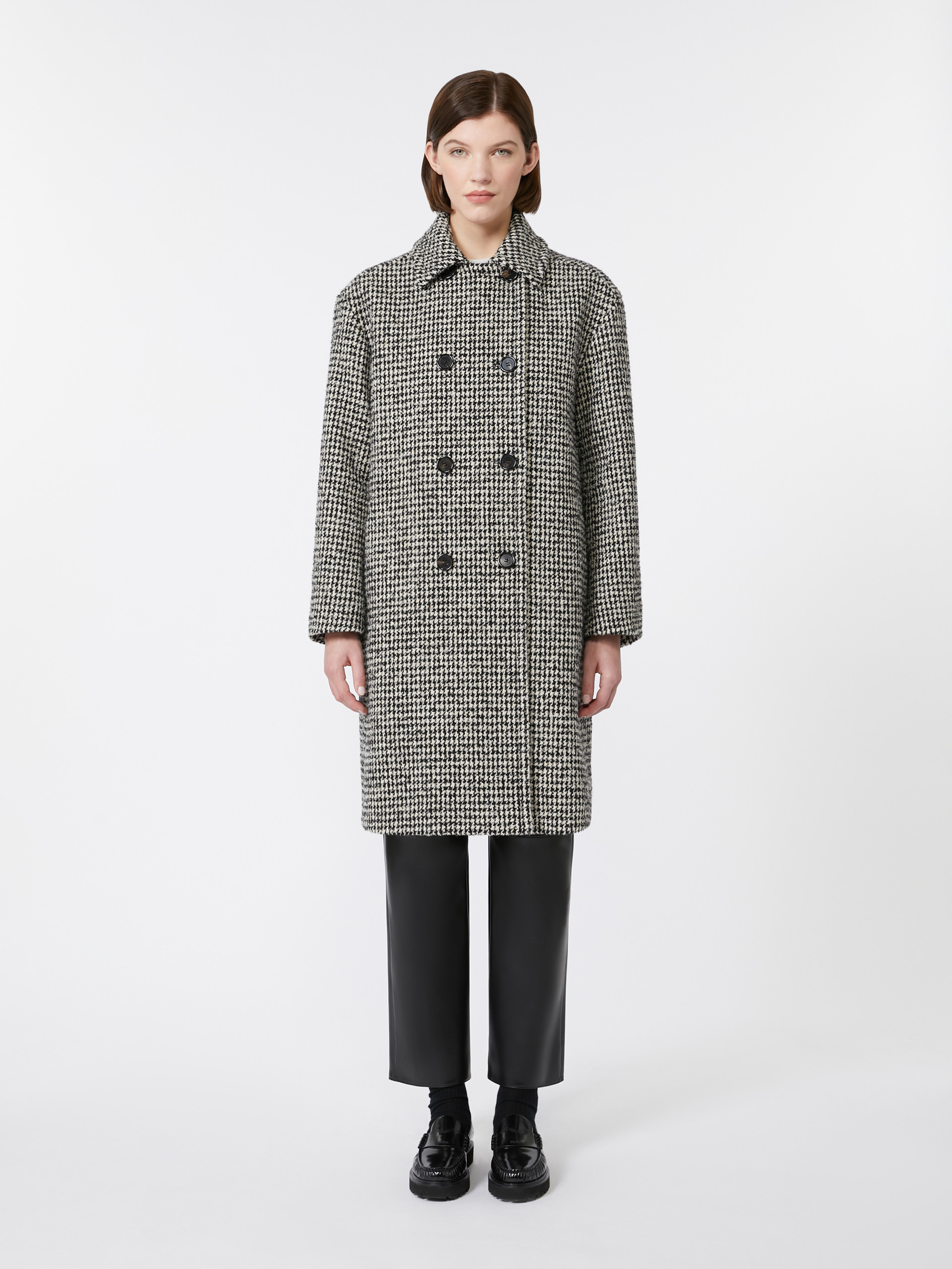 ALESSIA Alpaca and wool trench coat - 3