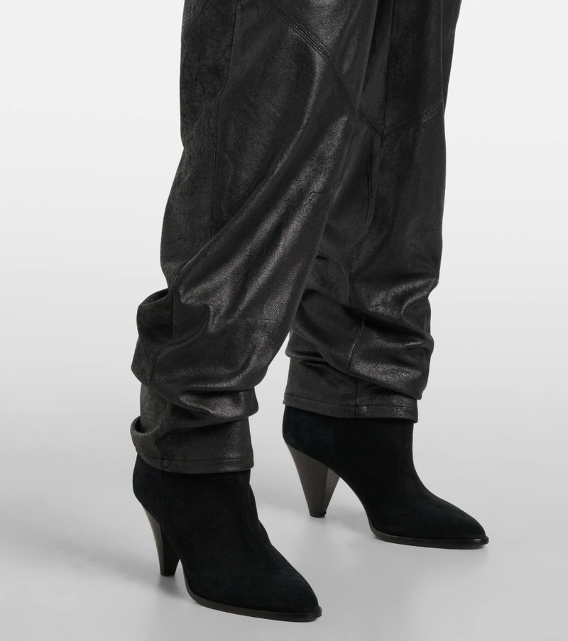 Faux leather jumpsuit 7