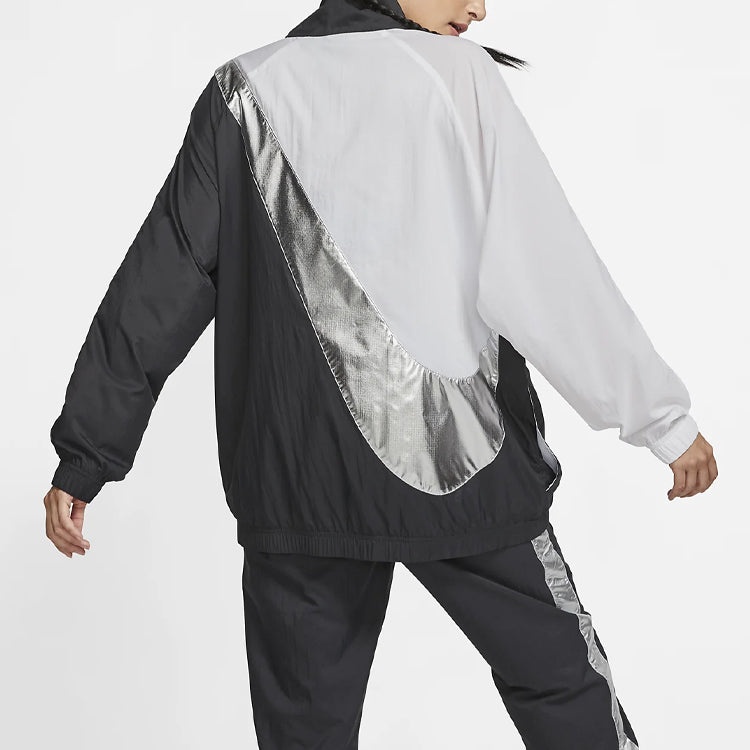 (WMNS) Nike For Swoosh Jacket Woven Cb Gel Jacket For Black CQ8023-011 - 4