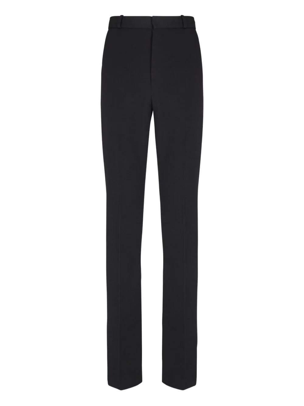 darted wool trousers - 1