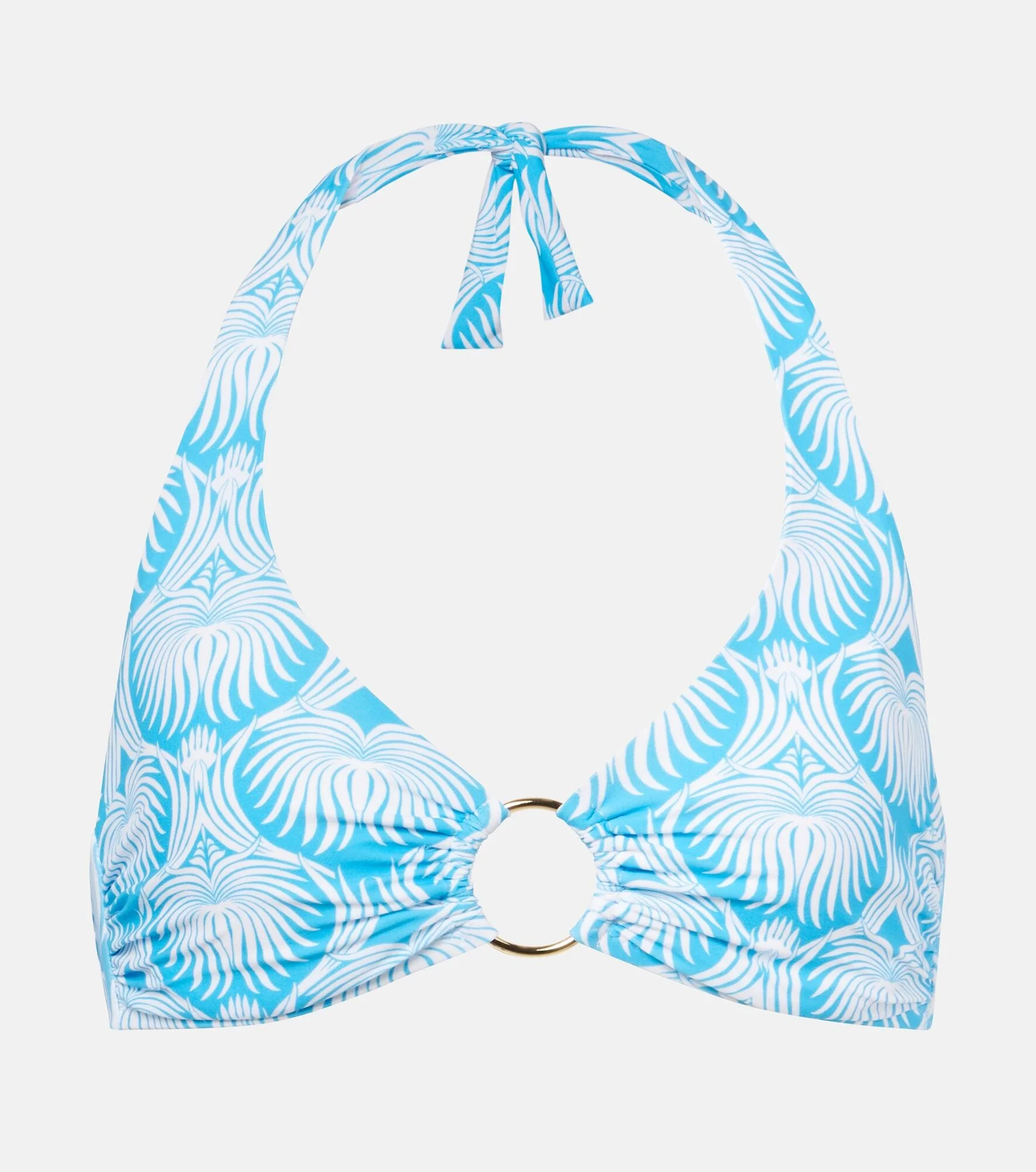 Brussels printed bikini top - 1