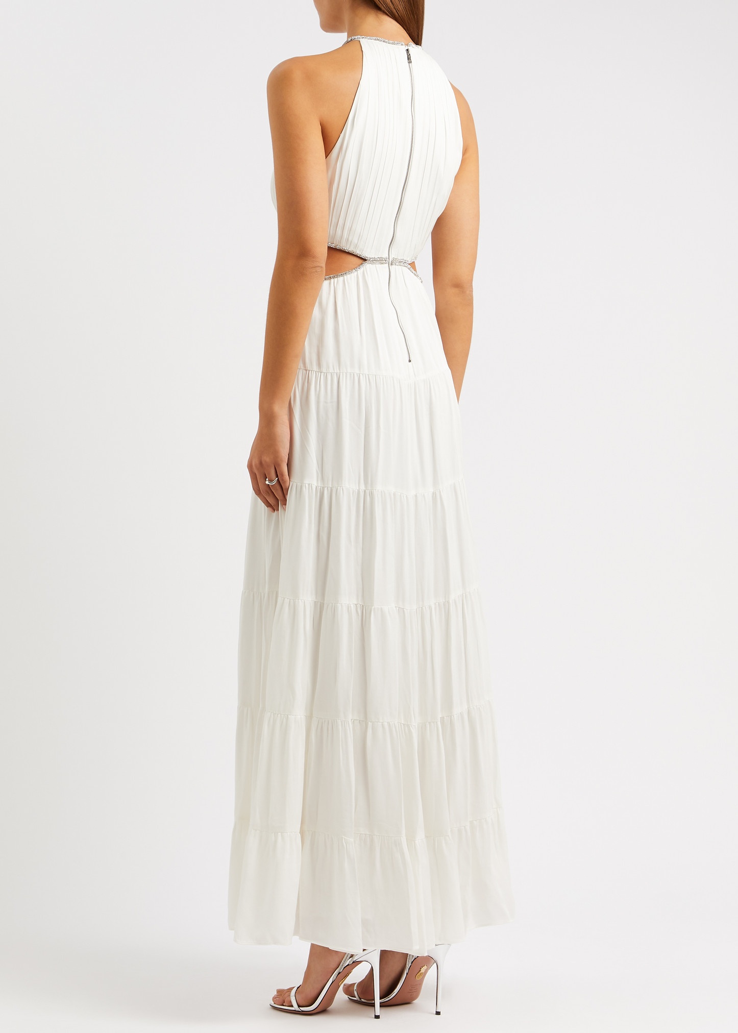 Mytrice cut-out twill maxi dress - 3