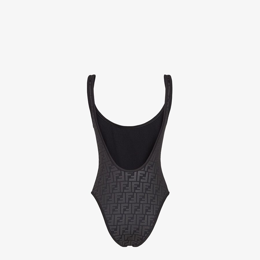 Black LYCRA® swimsuit - 2