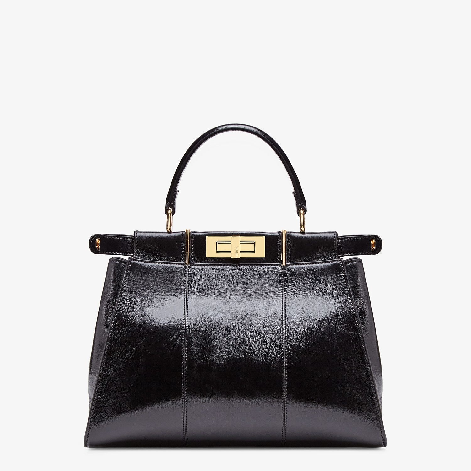 Black leather bag - 5