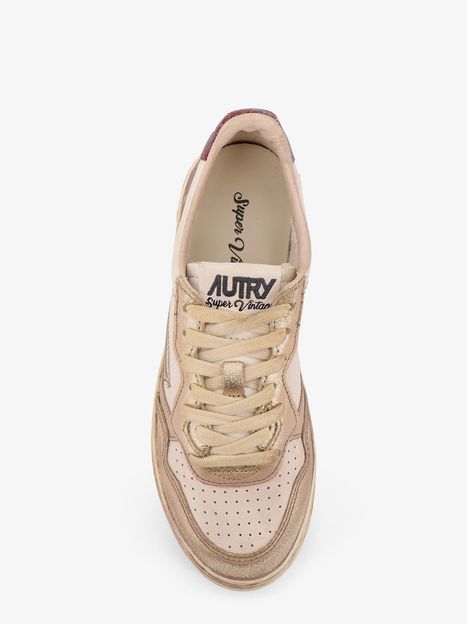 Super Vintage Low-Top Leather Sneakers - 5