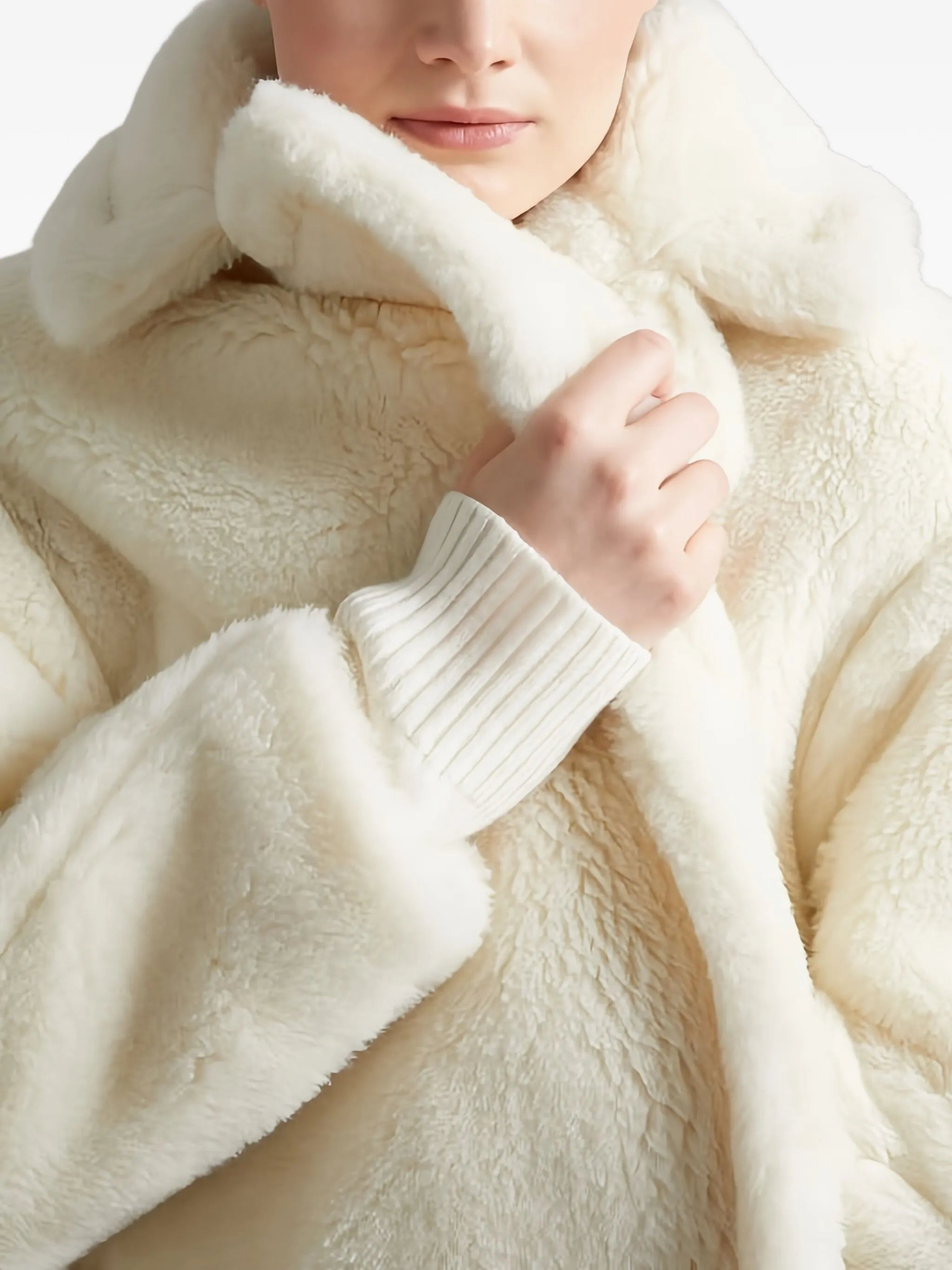 Teddy Bear Icon double-breasted coat - 4