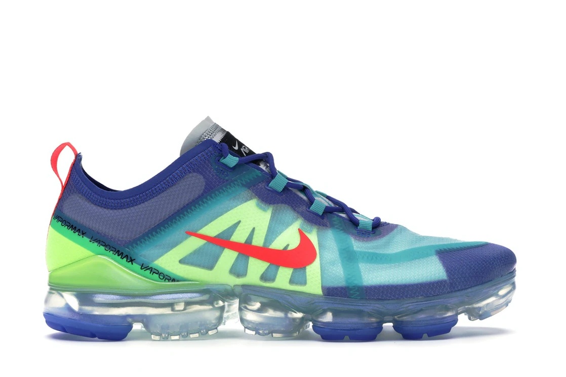 Nike Air VaporMax 2019 Racer Blue Hyper Jade Volt Glow - 1