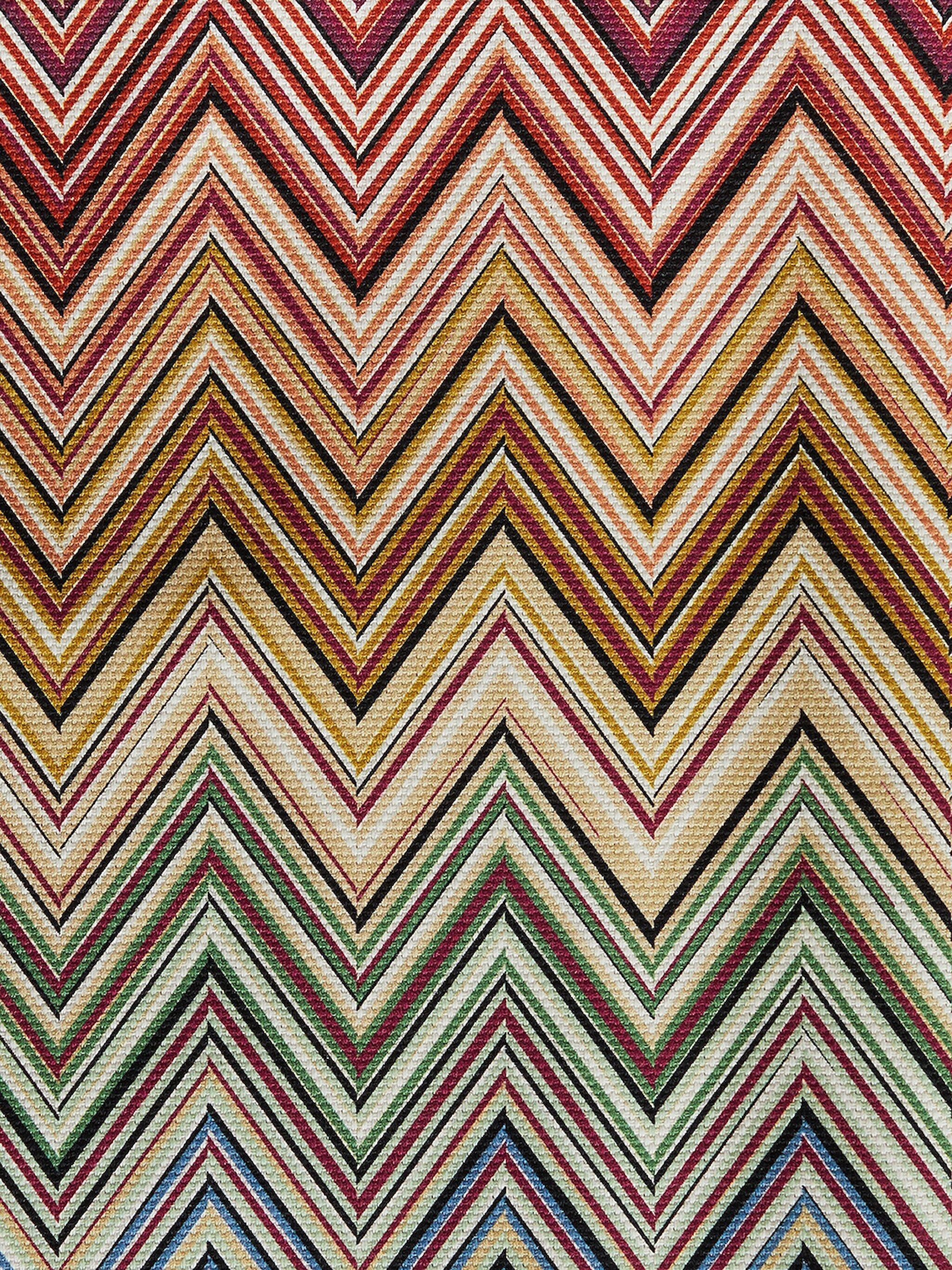 zigzag-print two-piece placemat set - 3