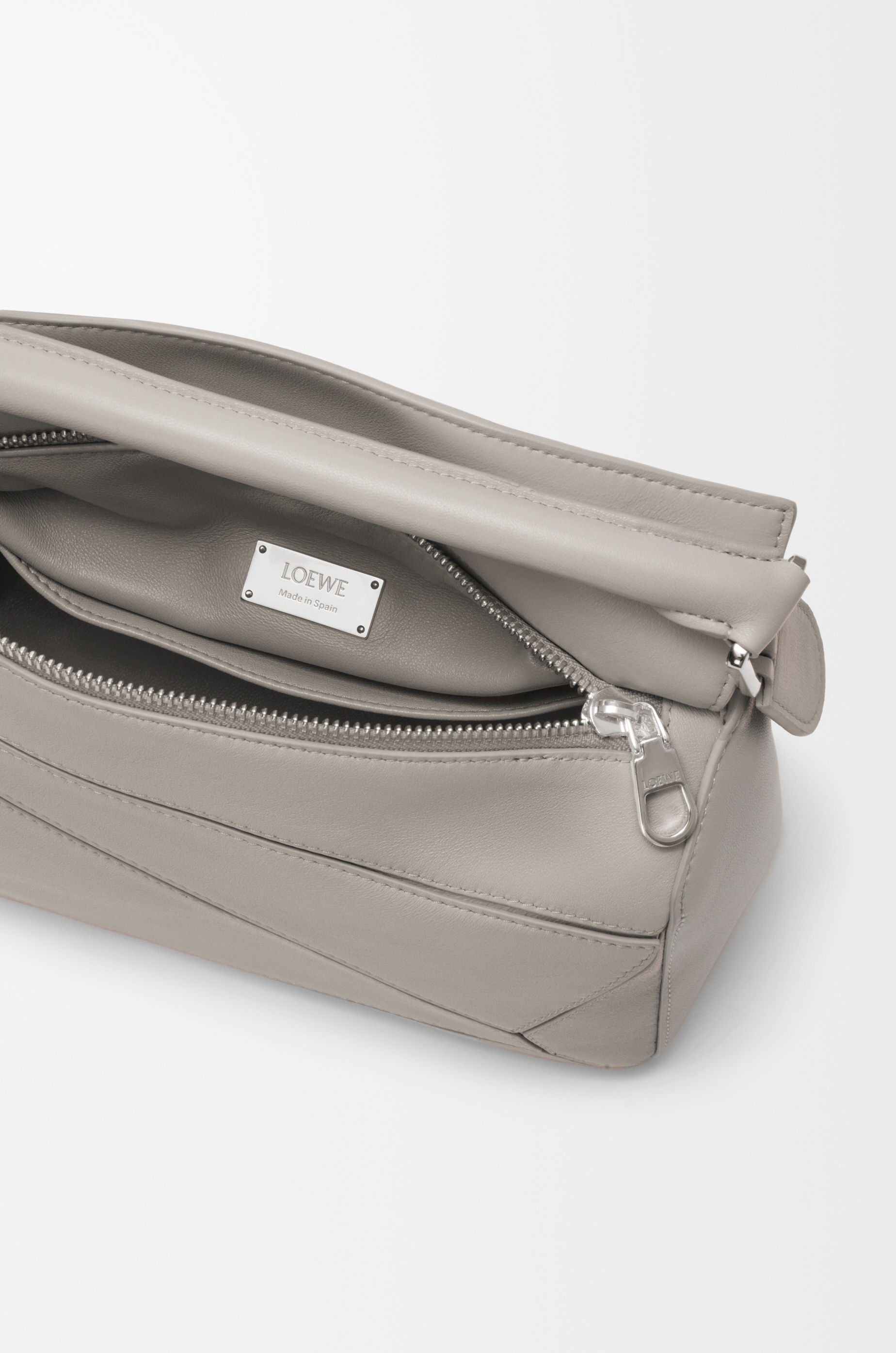 Small Featherlight Puzzle bag in nappa lambskin - 10
