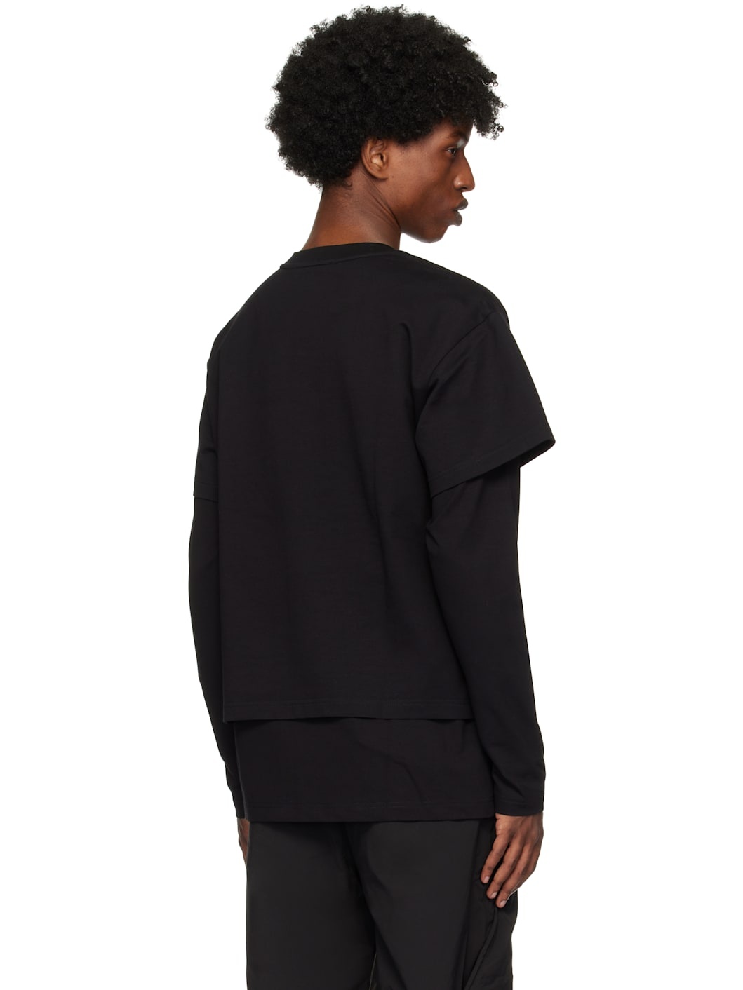 Back Layered Crewneck T-shirt - 3