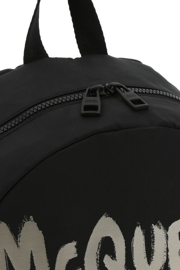 Black canvas Metropolitan backpack - 5
