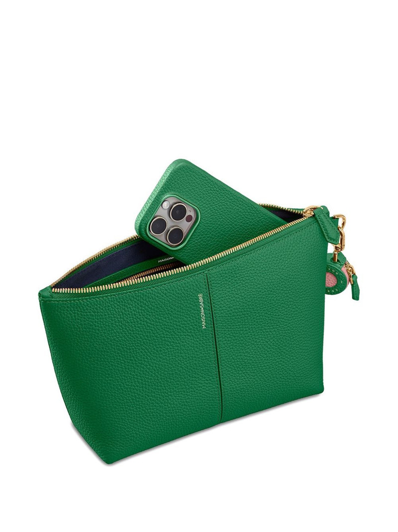 leather D-ring pouch 5