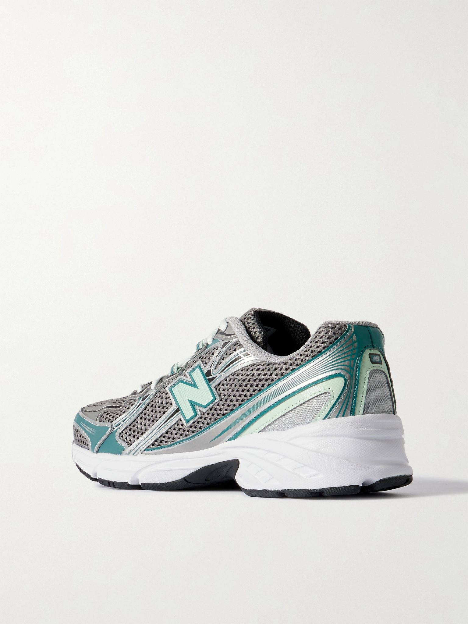 740 Mesh Sneakers Gray - 4