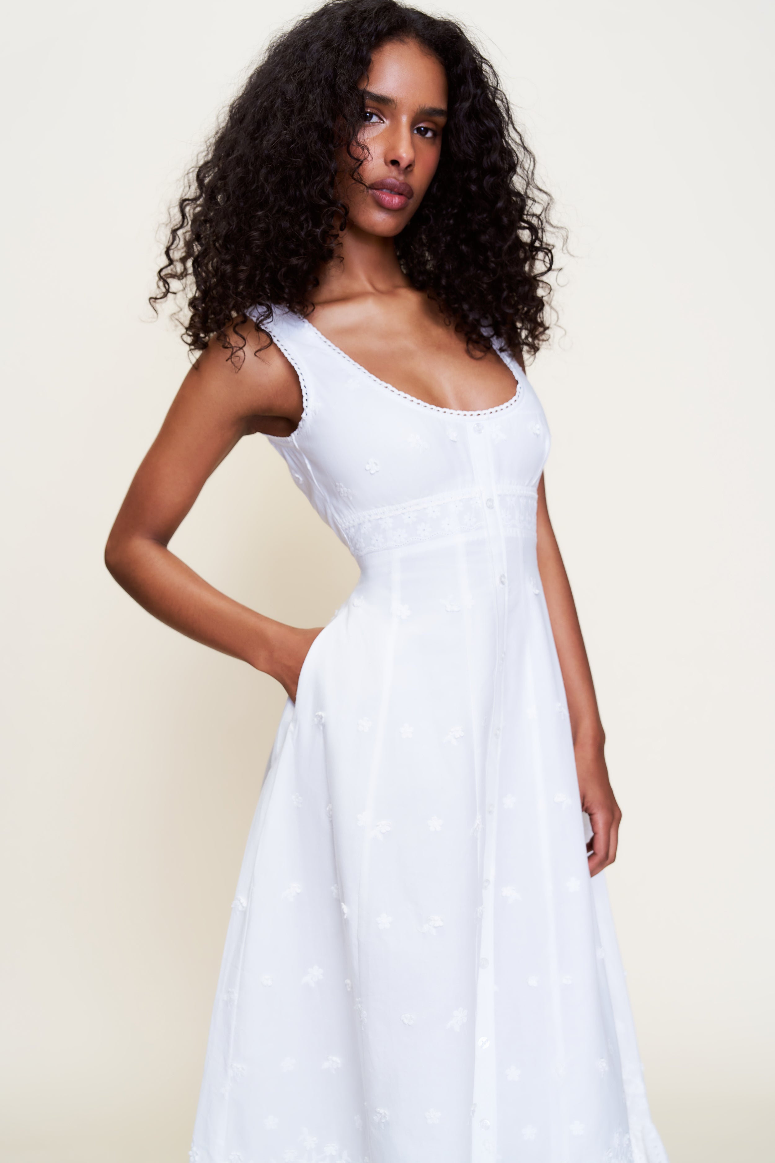 FLORRIE EYELET DRESS - 3