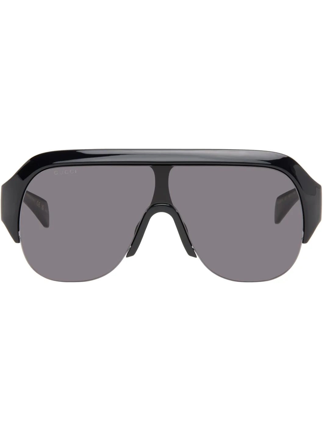 Black Shield Sunglasses - 1