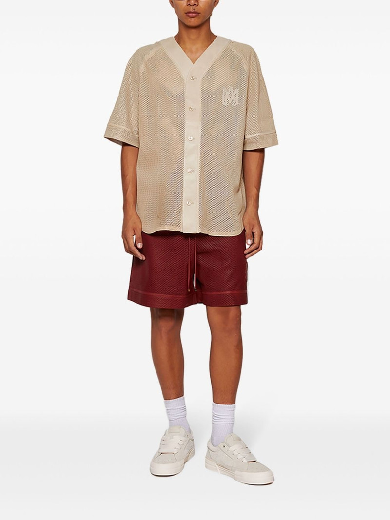 AMIRI MA perforated leather shirt outlook