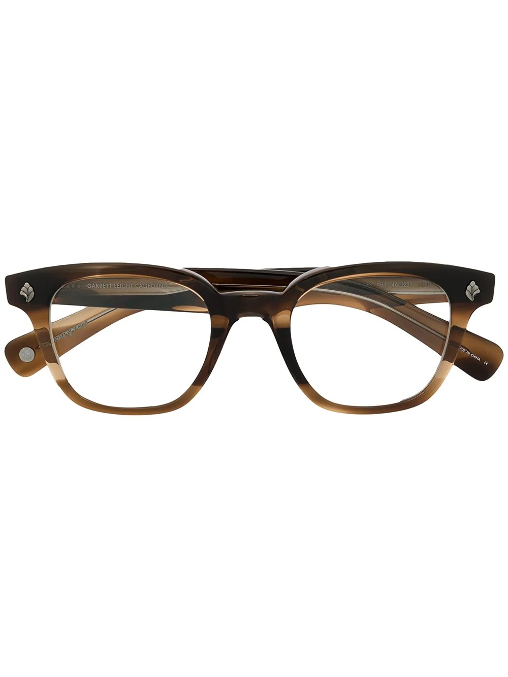 tortoise shell square frames - 1