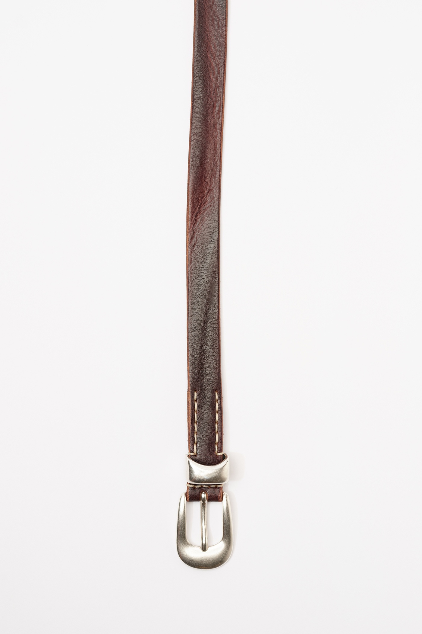 Belt 2 cm Brown Leather - 3