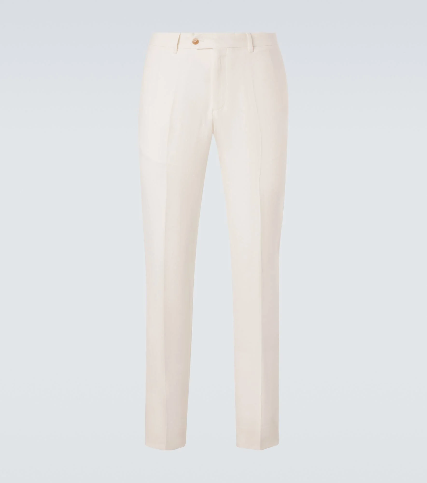 Affonso linen straight pants - 1