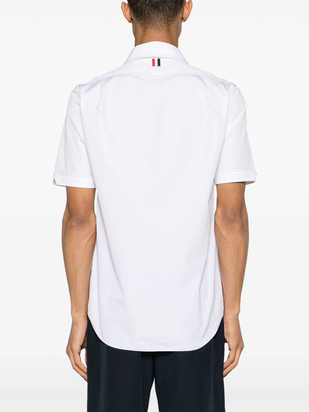 Straight Fit Broad Shirt - 4