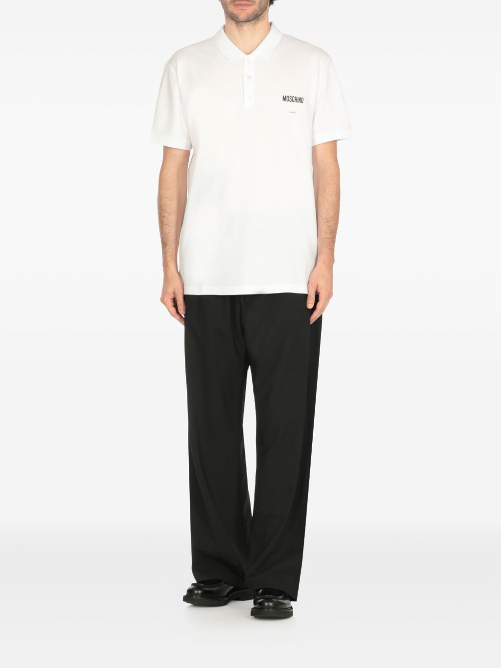 three-button logo polo shirt - 2
