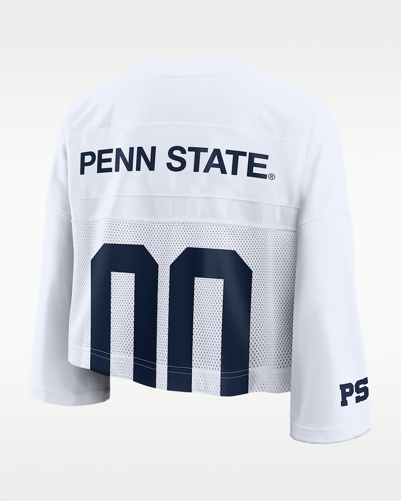 Nike Penn State Jersey Women's Nike Dri-FIT College Cropped Top outlook