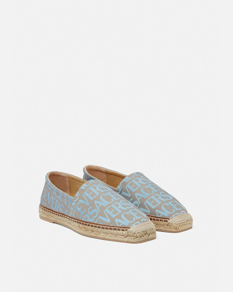 VERSACE Versace Allover Espadrilles outlook
