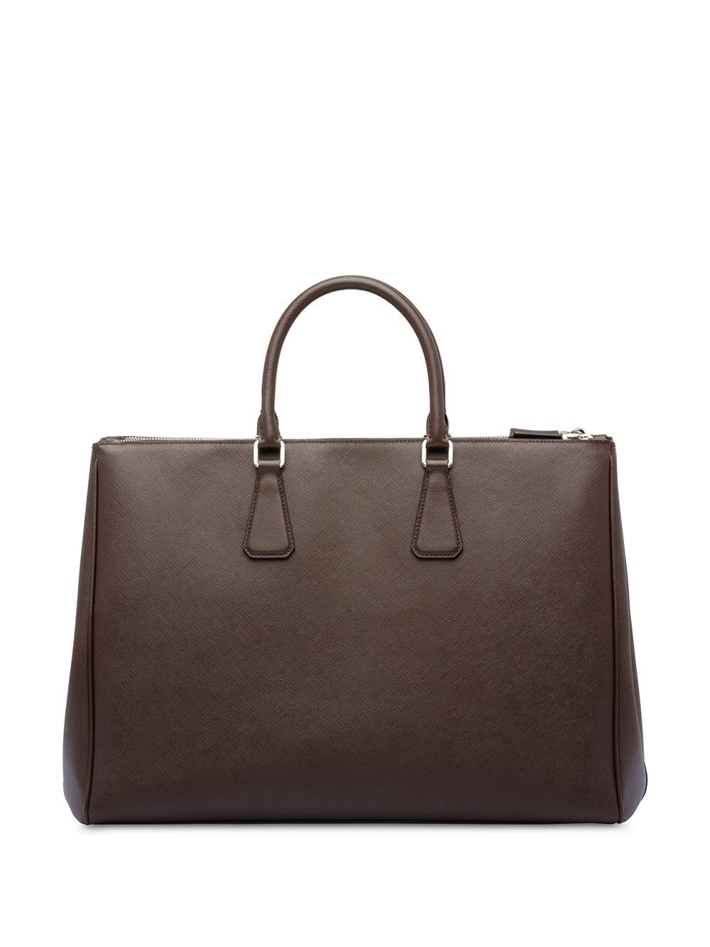 Saffiano leather briefcase - 3