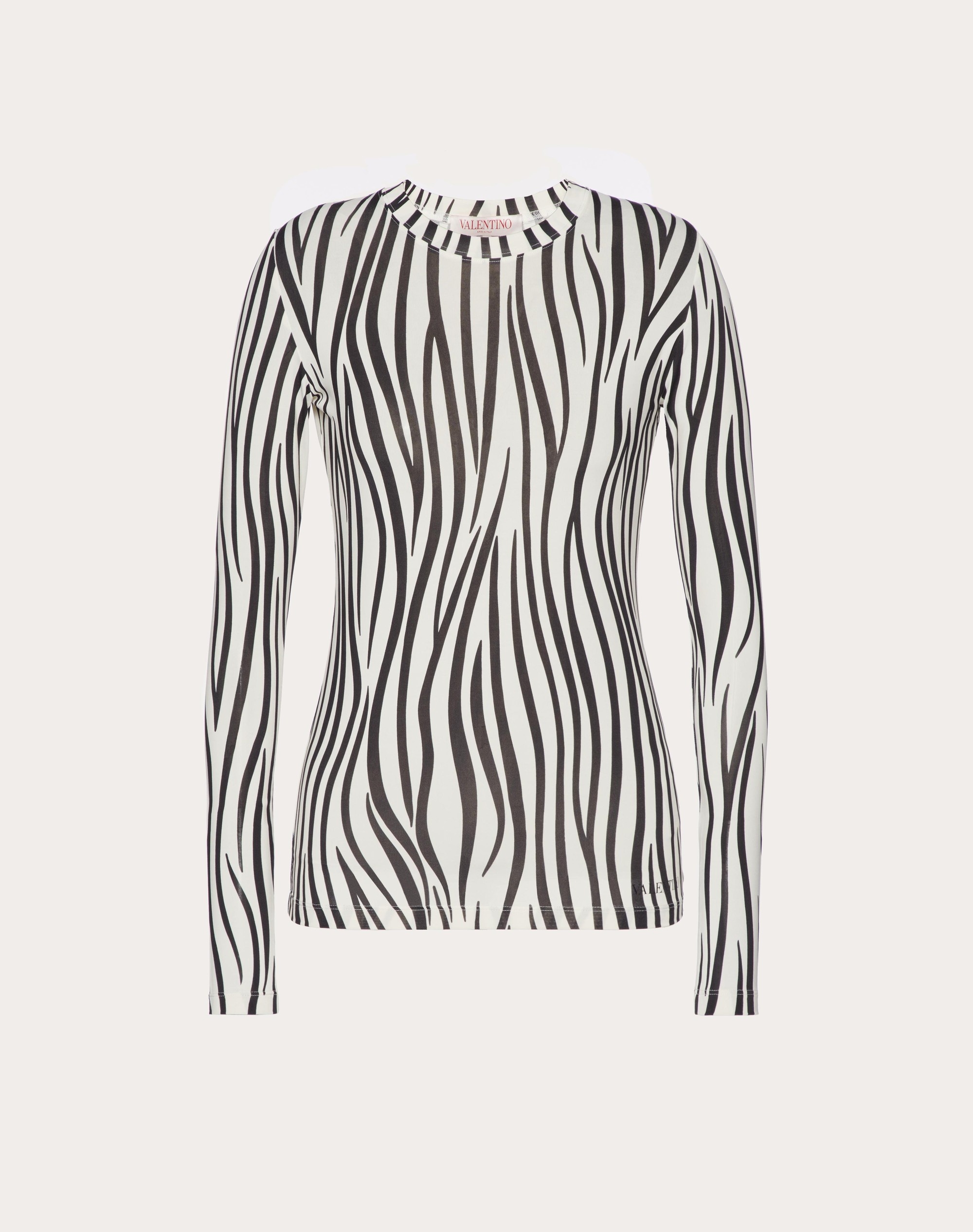 JERSEY T-SHIRT WITH ZEBRA 1966 PRINT - 1