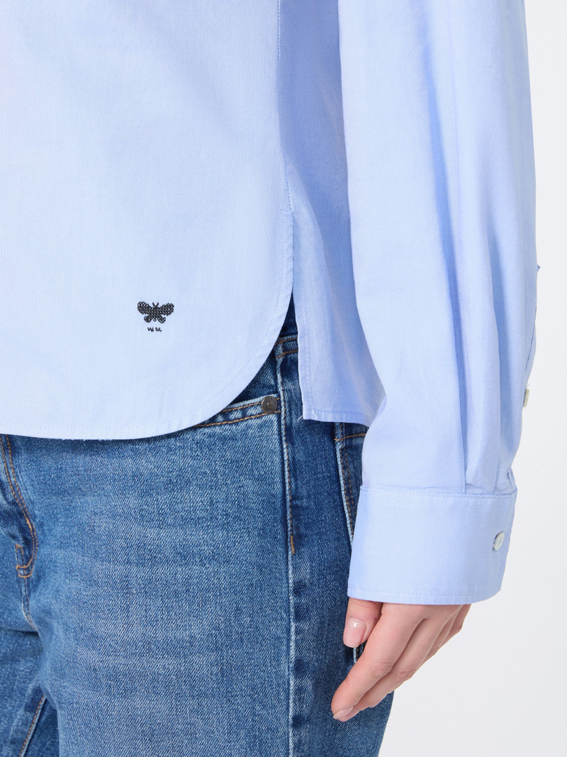 PESI Cotton Oxford shirt - LIGHT BLUE 6