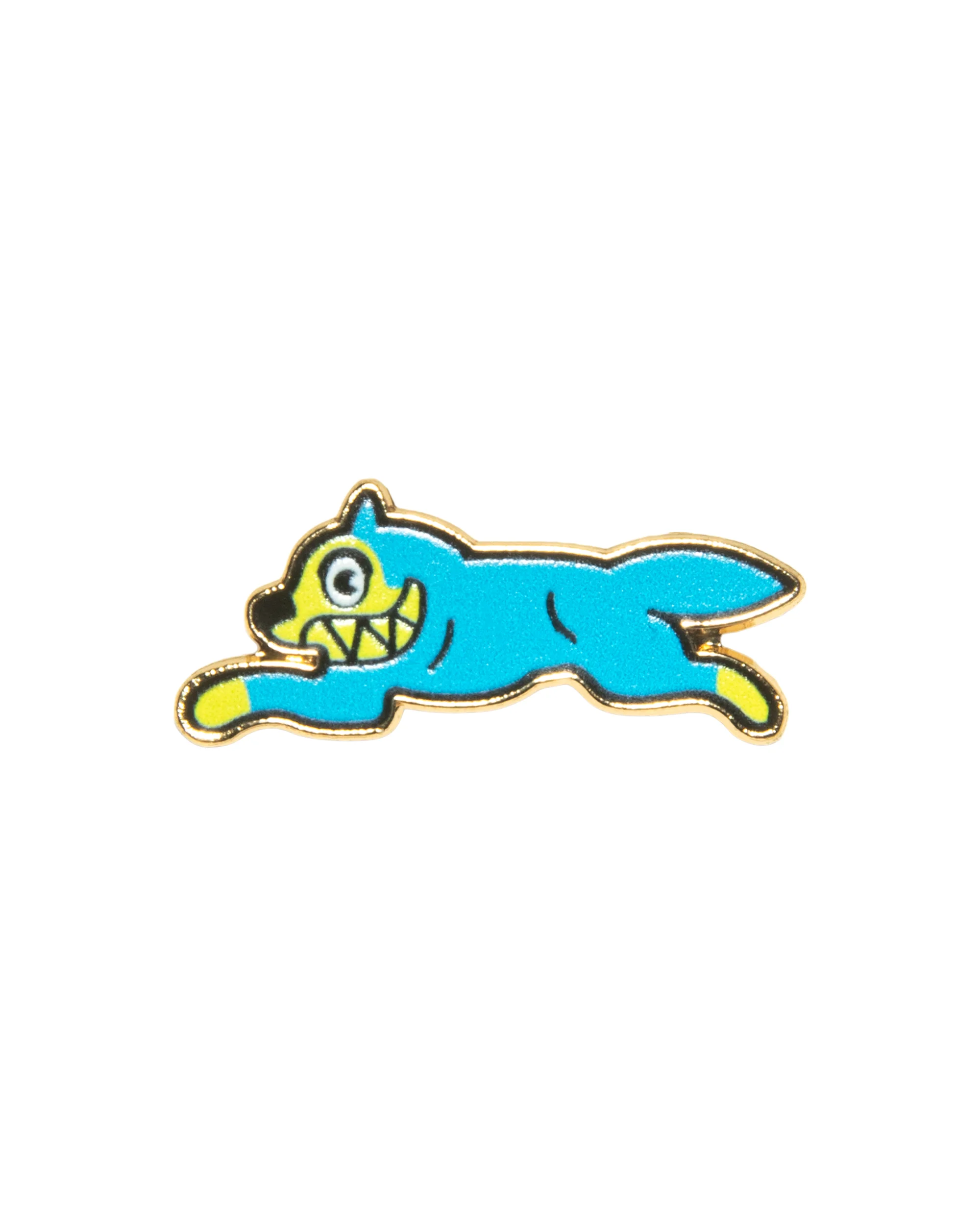 RUNNING DOG ENAMEL PIN - 1