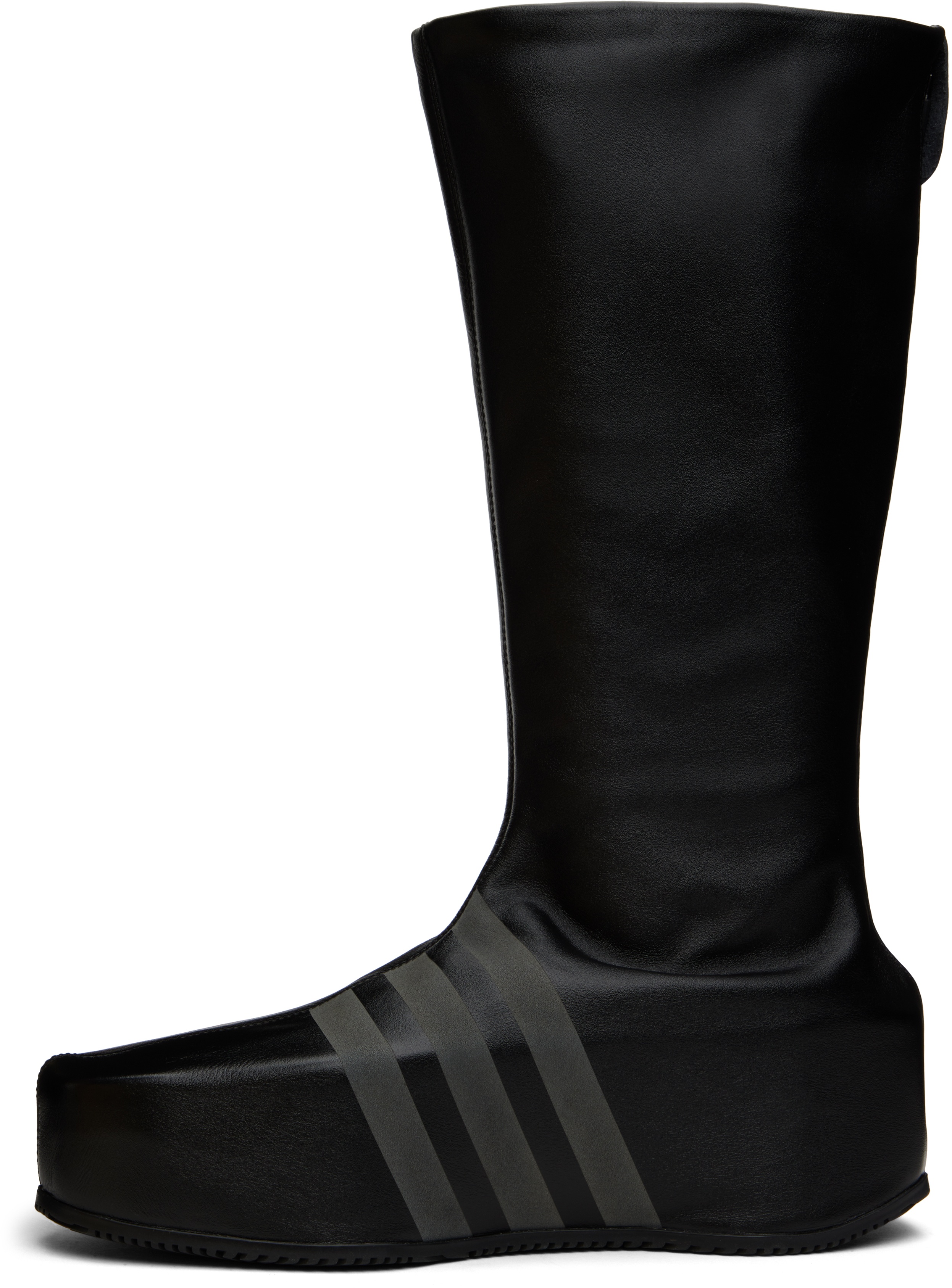 Black Kyasu Overboot Tall Boots - 3