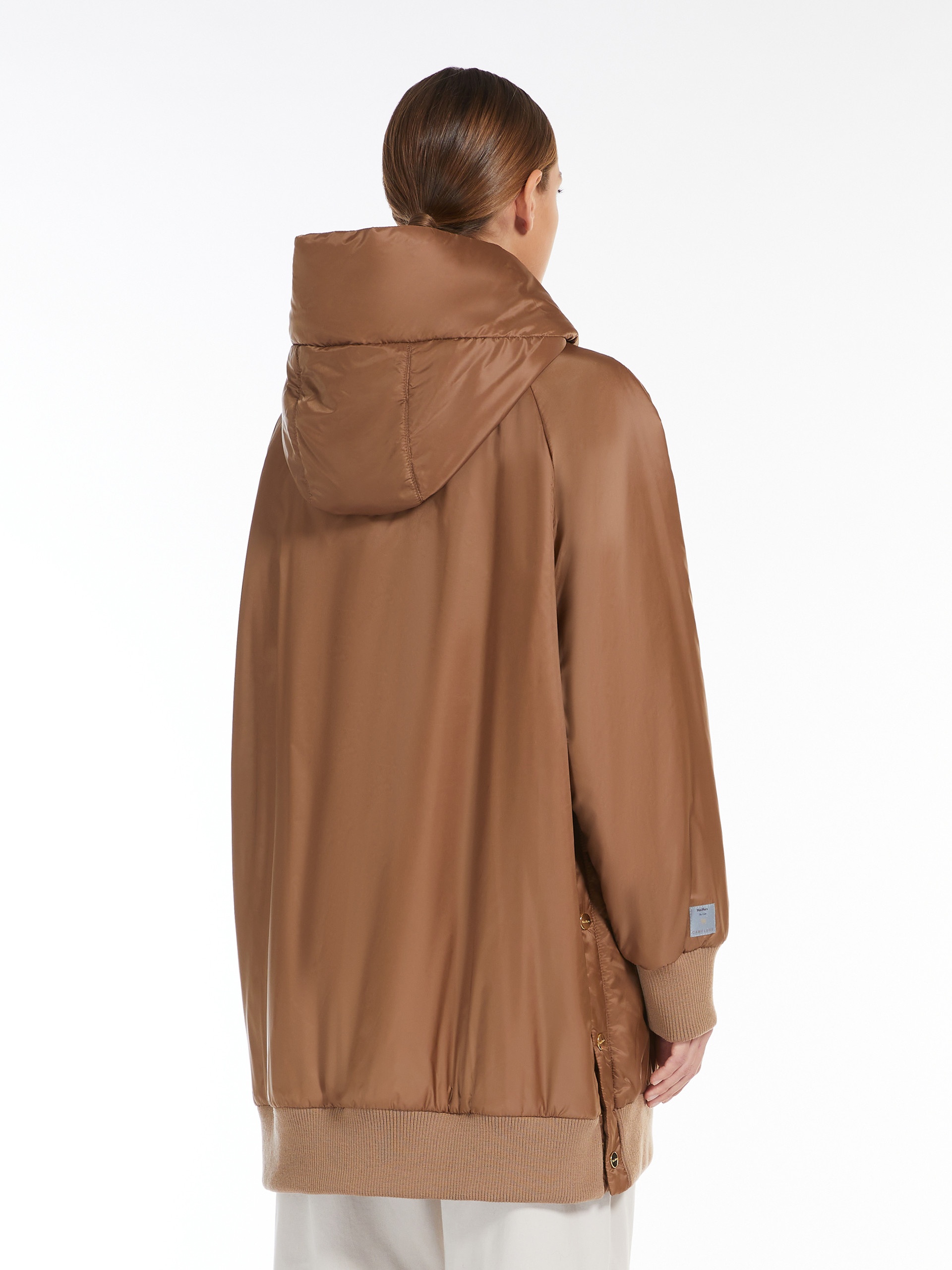 GREENMA Water-repellent canvas hooded parka - 4