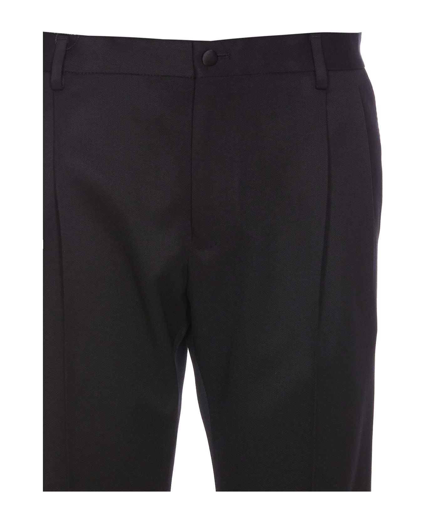 Gabardine Classic Tuxedo Pants - 4