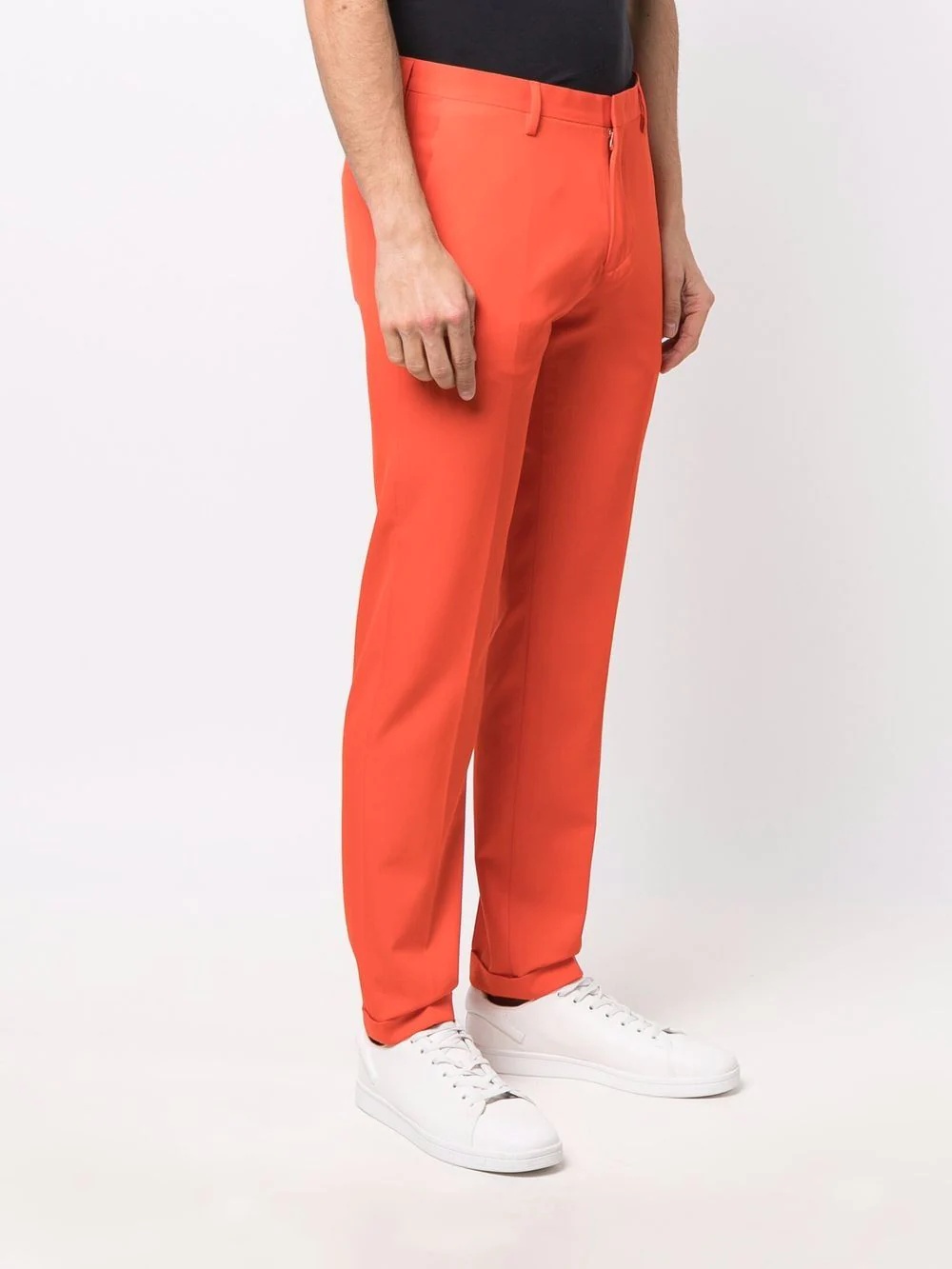 slim-fit tailored trousers - 3