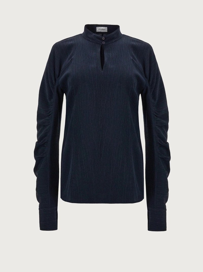 SILK CREPON SHIRT 1
