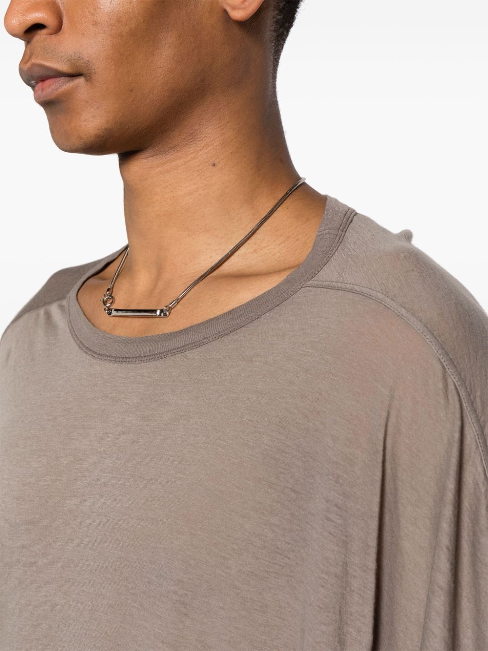 drop-shoulder organic cotton T-shirt - 5