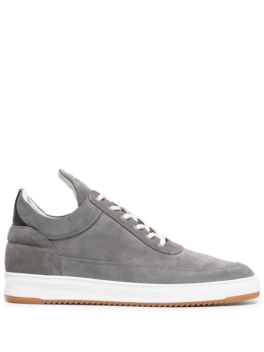 suede low-top sneakers - 1