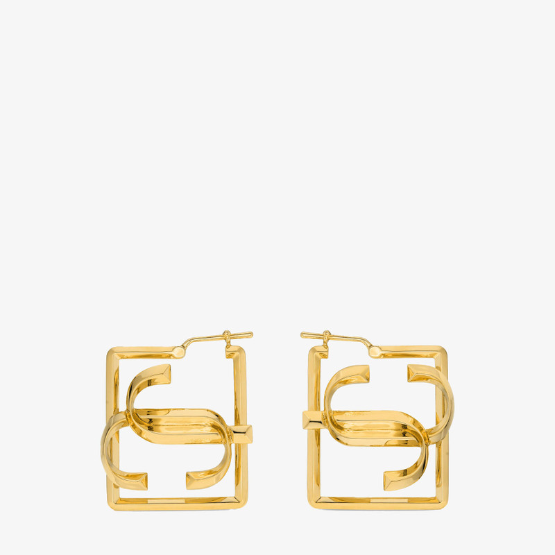 Square JC Hoop
Gold-Finish Hoop Earrings 1