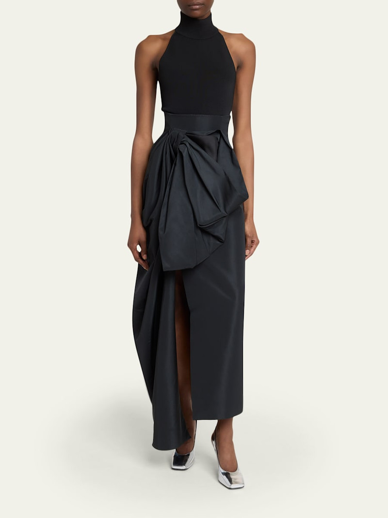 Givenchy Mock-Neck Knit Halter Top outlook