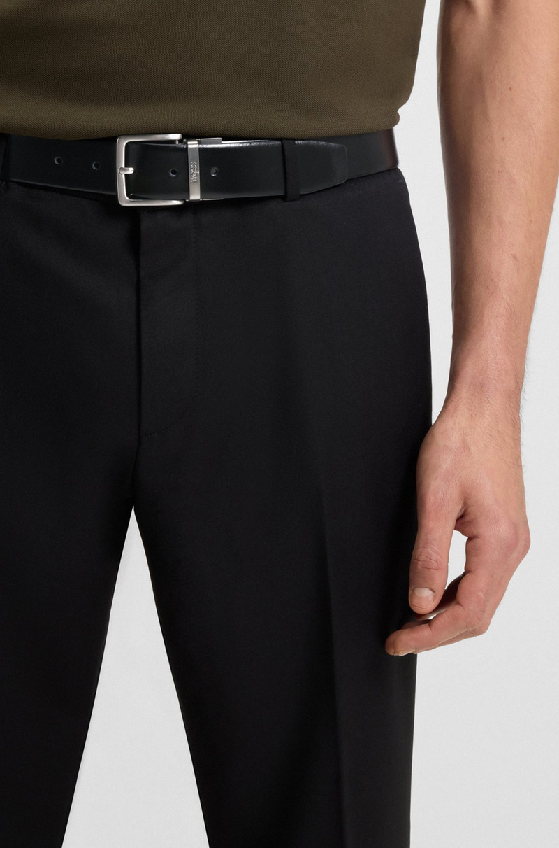 BOSS REVERSIBLE BELT IN ITALIAN LEATHER outlook