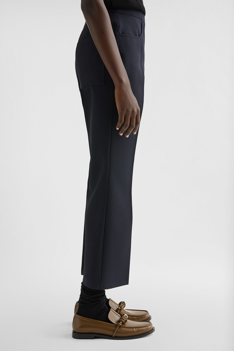 Wool Gabardine Tailored Trousers 7