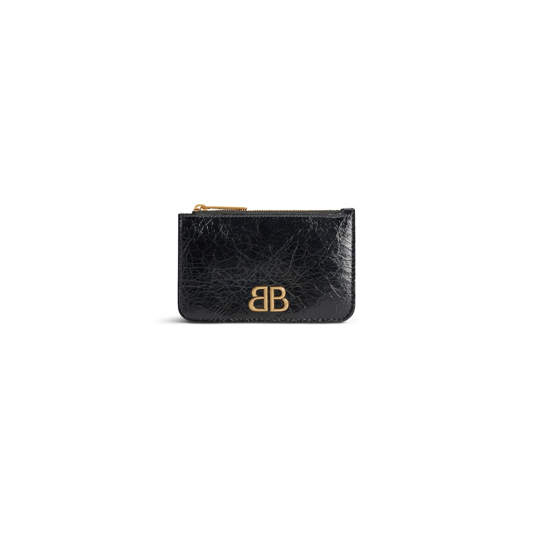 Women's Monaco Long Coin And Card Holder  in Black - 1