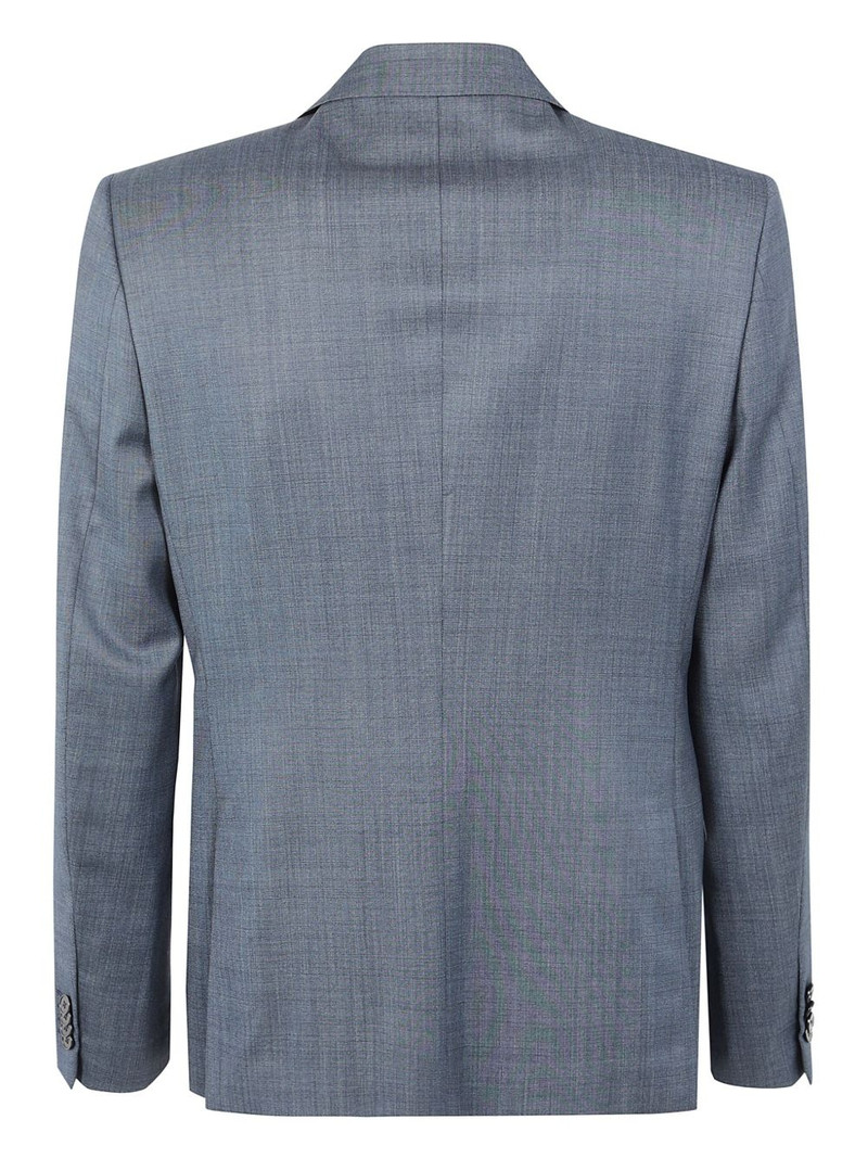 ZEGNA mélange-effect suit outlook