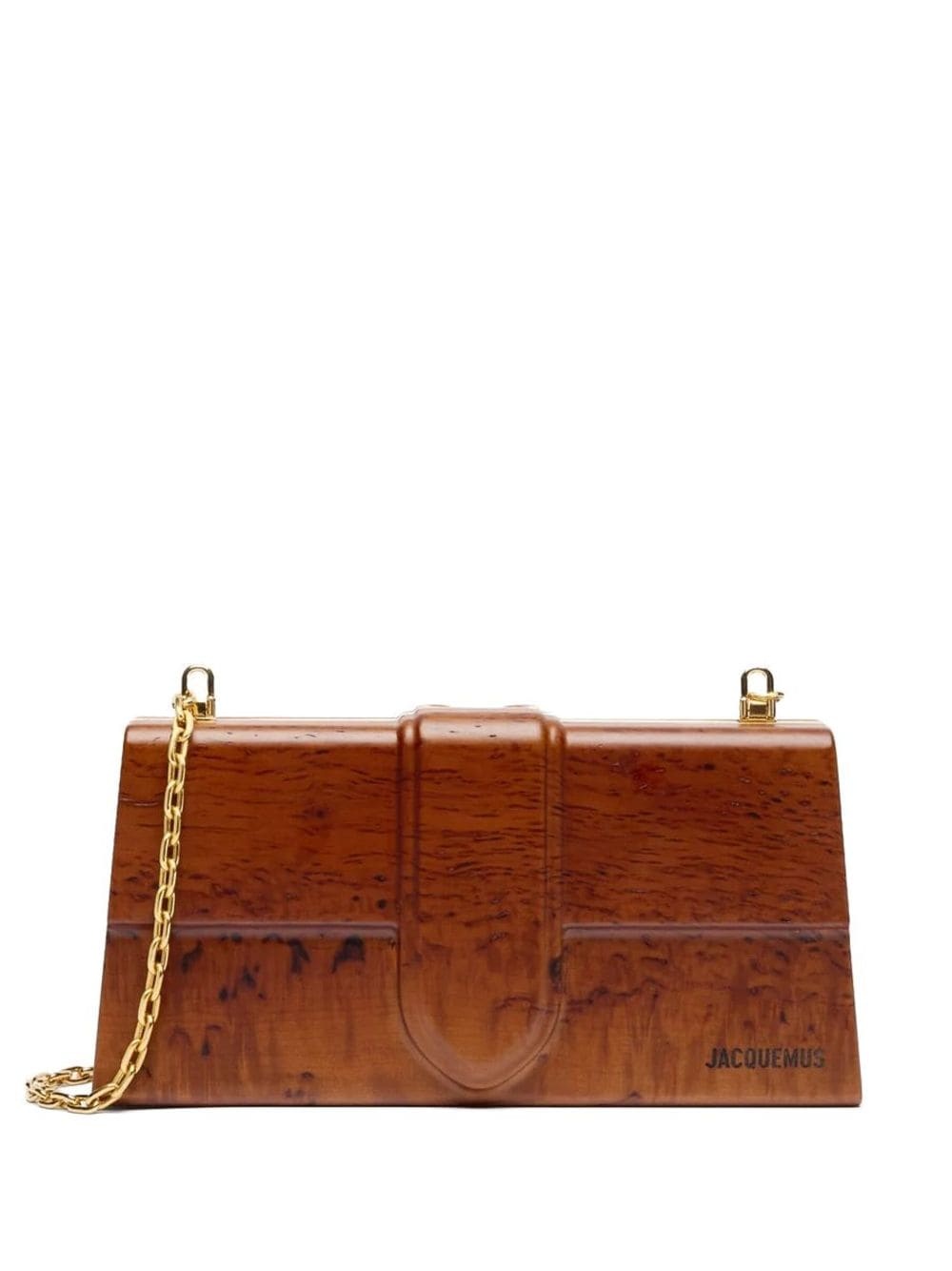 Le Bambino en bois shoulder bag - 1