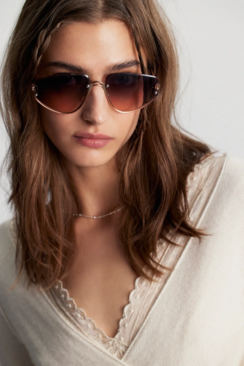 Bennie Rimless Sunglasses - 1