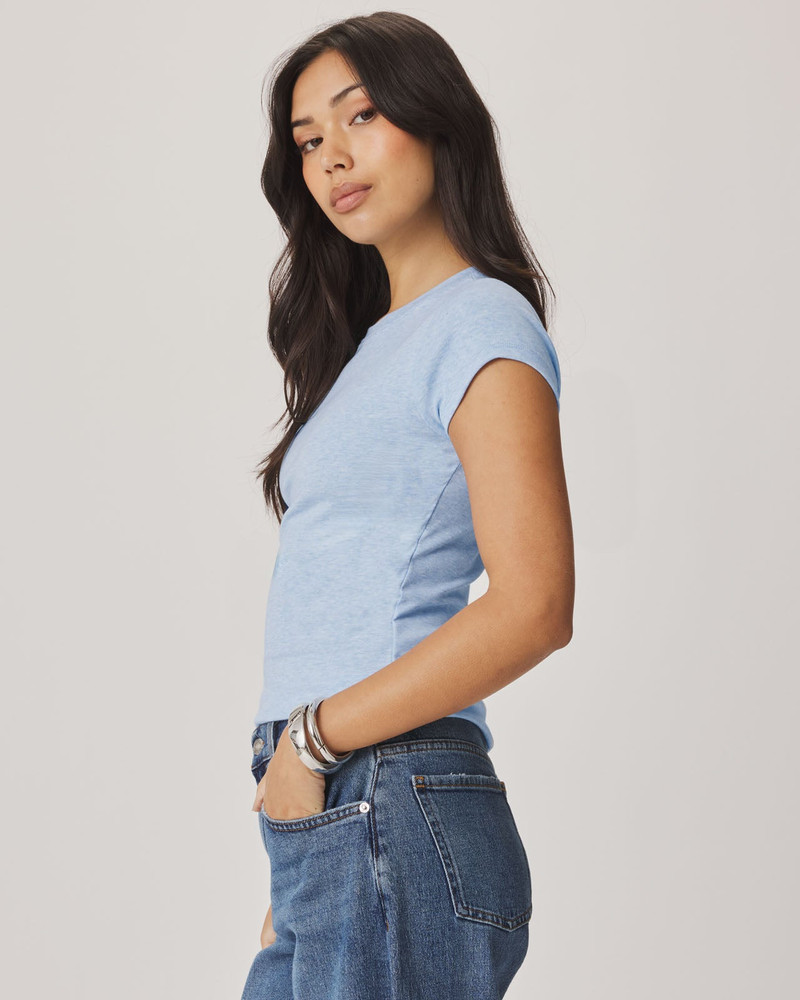 Josie Stretch Crewneck Tee 3